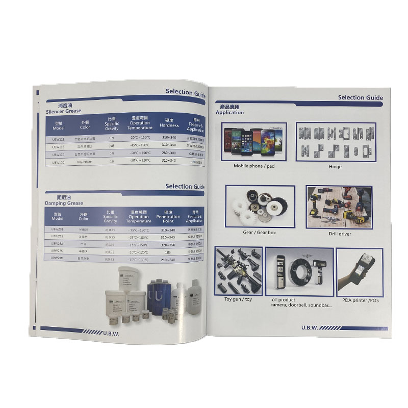 Instruction Watch Print Watch Small Spiral Menu Printer Printing butterfly Pamphlet Brochure Booklet