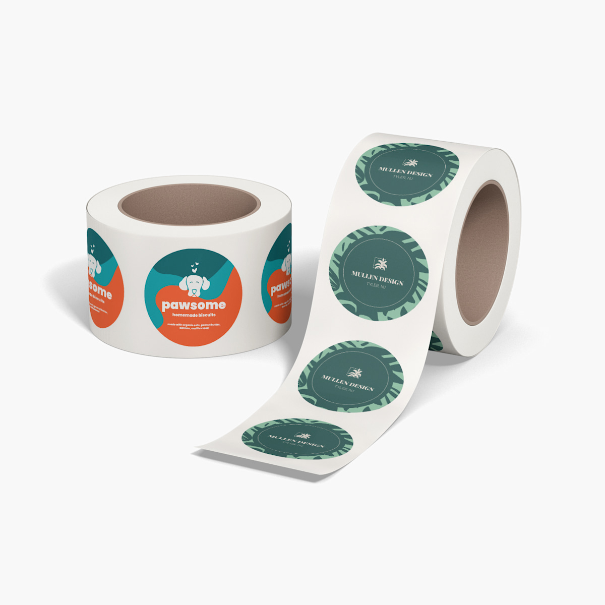 Custom Printed Waterproof Stickers Durable and Holographic Available in Any Shape for Packaging Branding or Decoration