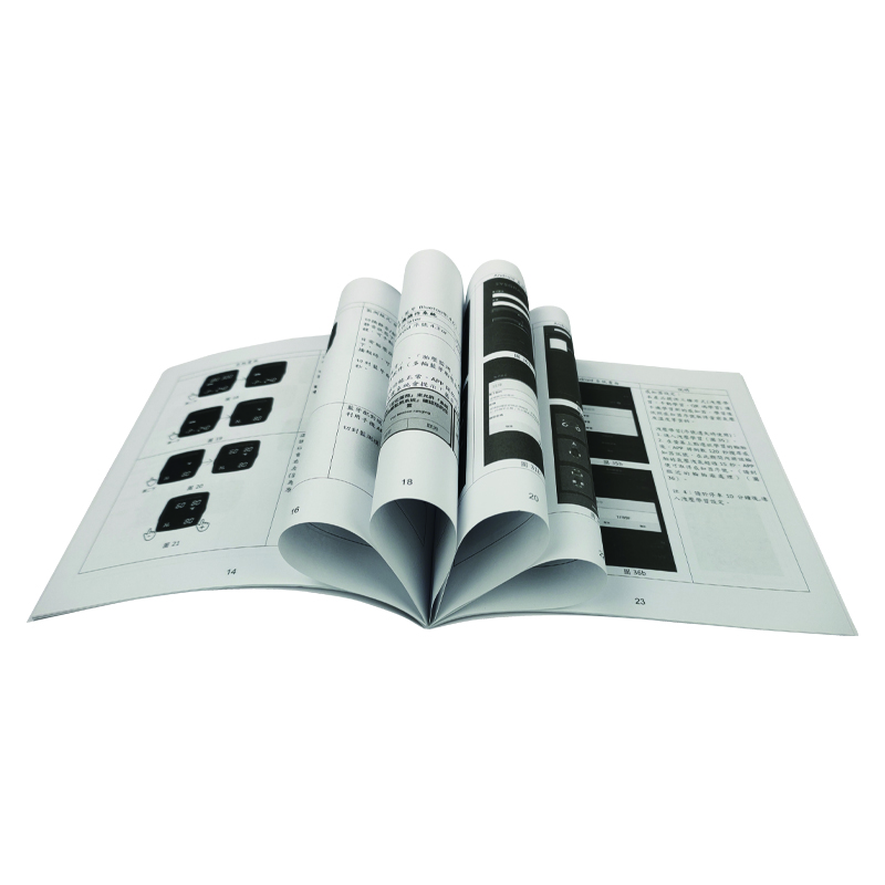 Instruction Printing Custom Company Two-Side Offset Paper Instructions Folded Leaflet Flyer Printing