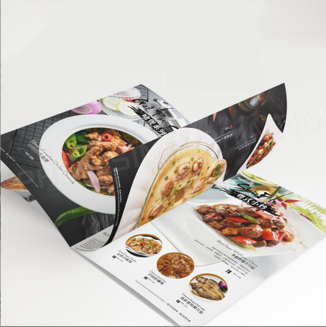 Durable Saddle-Stitch Booklets Custom Made Promotional Booklets for Company and Product Showcase