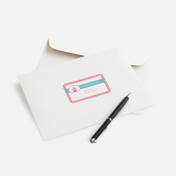 Custom Printed White Paper Wallet Envelopes for Business Documents Office Letters or Promotional Mailing Use