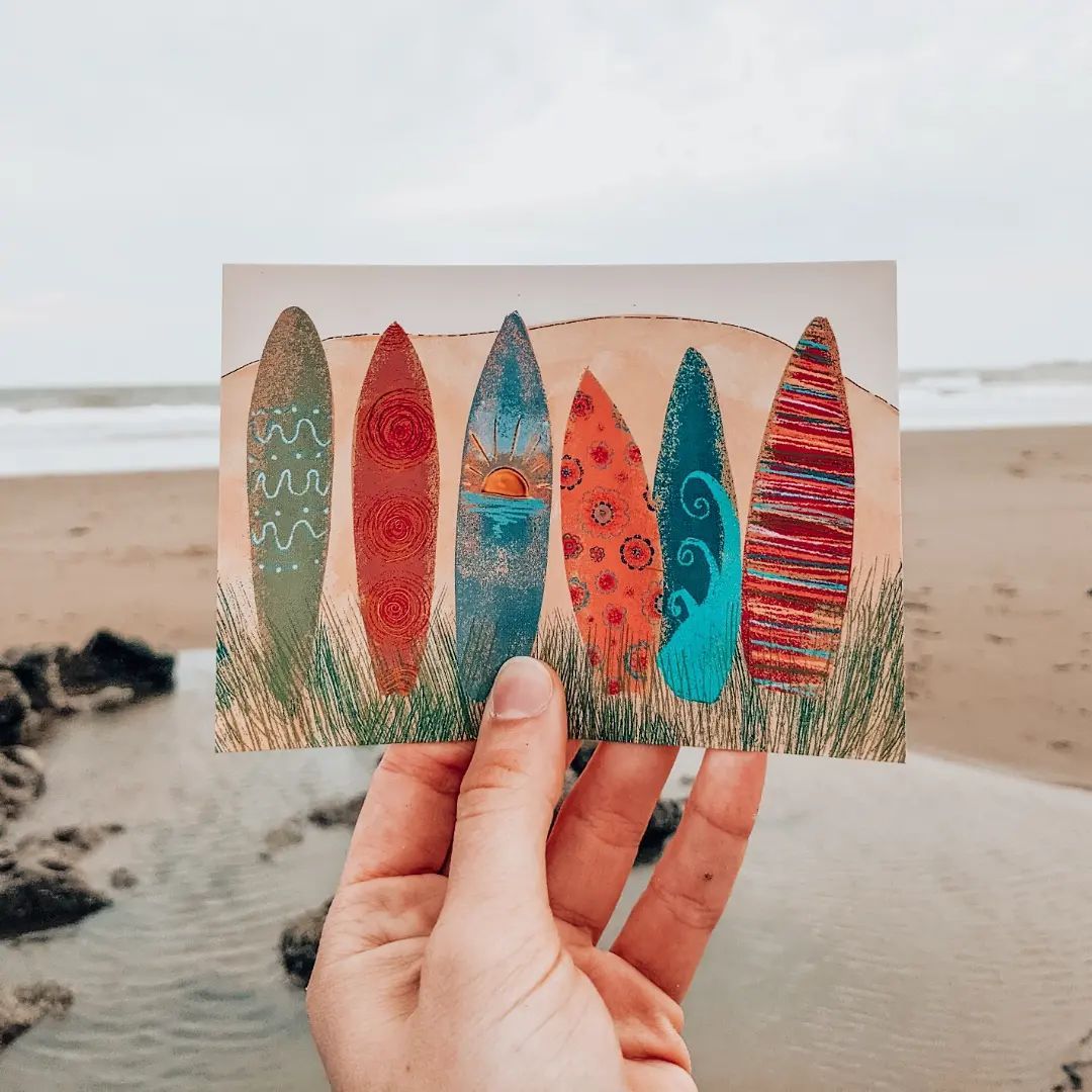 Custom Scenic Postcards with Photo Printing A6 Travel Souvenir Art Design for Business Promotion or Personal Gift