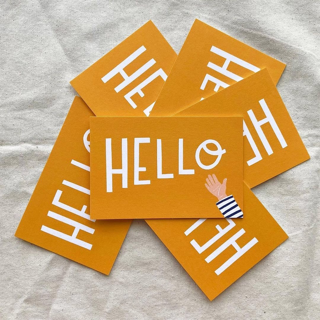 Premium Postcards with Embossed or Foil Logo Custom Design A6 Size for Company Promotion or Gift Branding