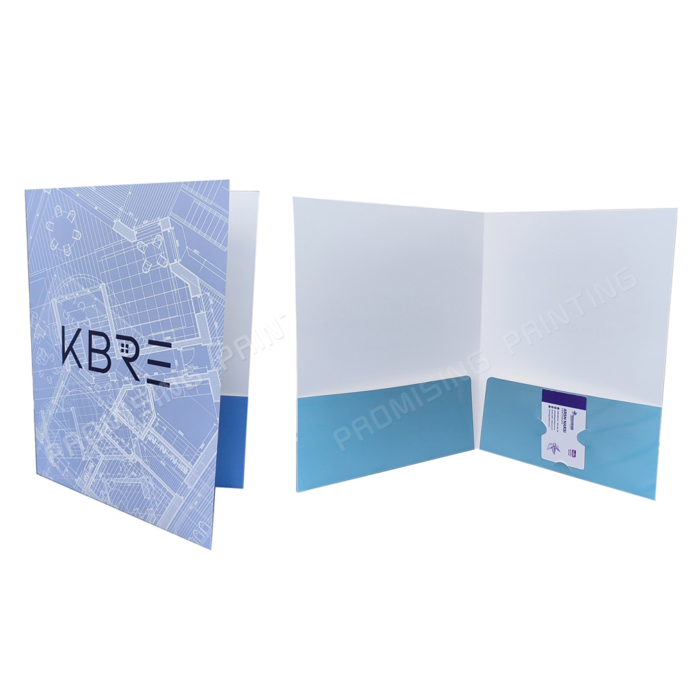 Customizable A4 Colorful Cardboard Document File Folders Factory Price Fashion Business Office Logo Print Paper Material