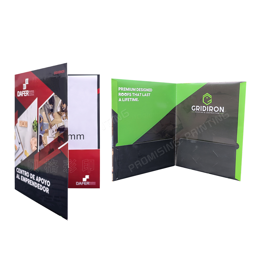 China Factory Quality Guarantee Office Wholesale Eco-friendly Waterproof A4 Size Presentation Folders Pocket Design Custom Logo