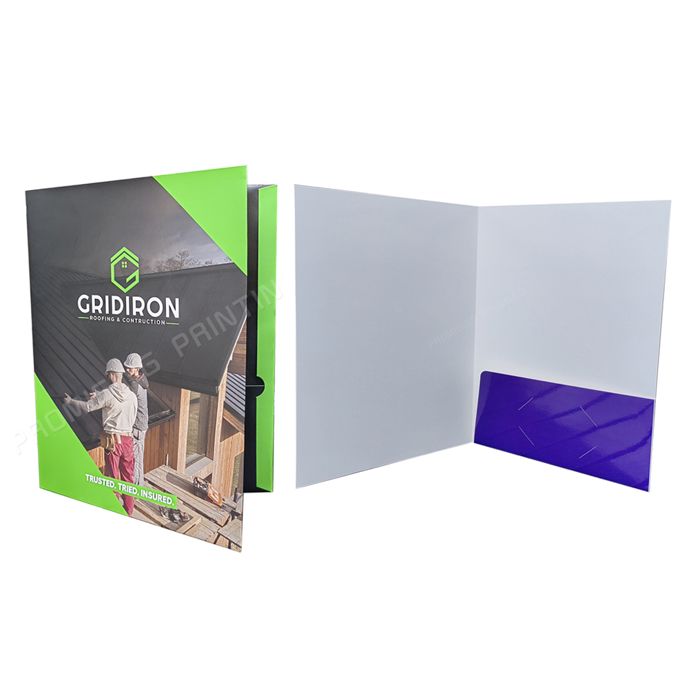A4 Eco-friendly Waterproof Recycled Expanding Patient Scratch Proof Presentation File Folders Custom Logo Organizer Pocket