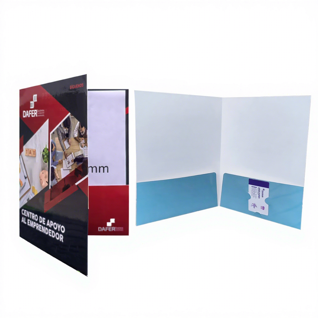 China Factory Custom A4 Size Eco-friendly Waterproof Printed Paper Files Document Presentation Folder Pocket for Business Office